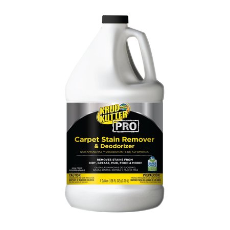 KRUD KUTTER PRO Carpet Stain Remover Plus Deodorizer, 1 gallon 352253